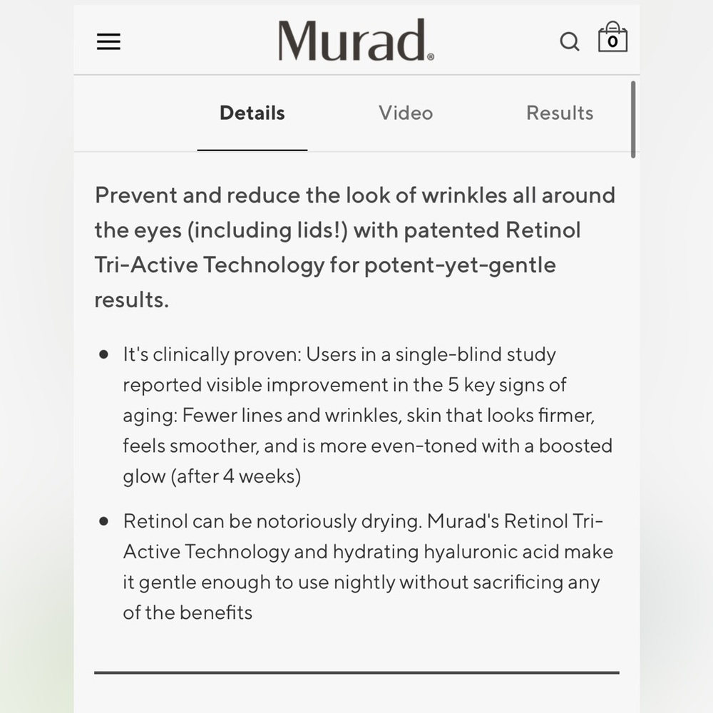 MURAD | Resurgence | Retinol Youth Renewal Eye Serum (Brand New!)💘 - Picture 9 of 15